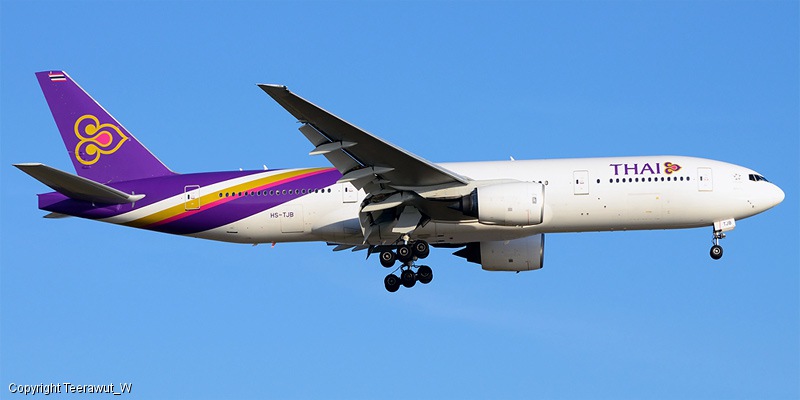 thai airways date change charges