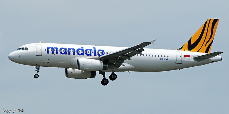 Vé máy bay Mandala Airlines