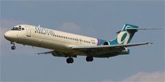 Boeing 717 - commercial aircraft. Pictures, specifications, reviews.
