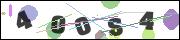 CAPTCHA image characters
