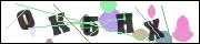CAPTCHA image characters
