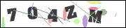 CAPTCHA image characters