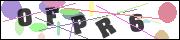 CAPTCHA image characters