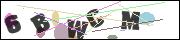 CAPTCHA image characters