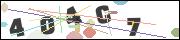 CAPTCHA image characters
