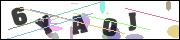 CAPTCHA image characters
