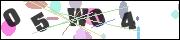 CAPTCHA image characters