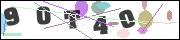 CAPTCHA image characters