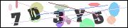 CAPTCHA image characters