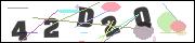 CAPTCHA image characters