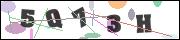 CAPTCHA image characters