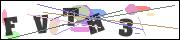 CAPTCHA image characters