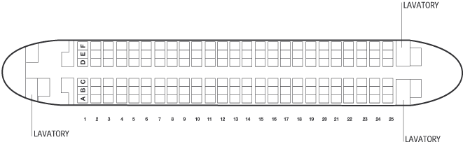 Boeing 737 400 Seating Chart