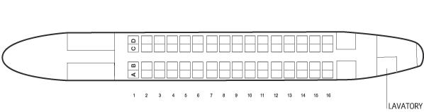 Atr Turboprop Seating Chart